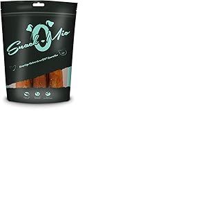SNACKOMIO - Snack Premium pour chiens - Rouleau à mâcher croquant au blanc de poulet, sans céréales, 1 paquet (1 x 150g)