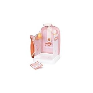 Smoby - Baby Nurse - Douche - pour Poupons Jusqu'à 40 cms - Pommeau de Douche Fonctionnel - Nombreux Accessoires - Matière Recyclée - A Partir de 3 Ans