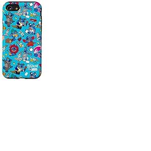 Coque pour iPhone SE (2020) / 7 / 8 Disney 100 Stitch in Costume Personnages et Scrump Disney