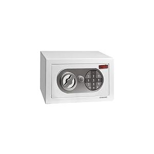 RESKAL – Coffre de Sécurité 6L avec Code Électronique et Clé de Secours – 2 Pênes de 20mm, Alarme – Dimensions 170x230x180 mm – Compact et Sécurisé