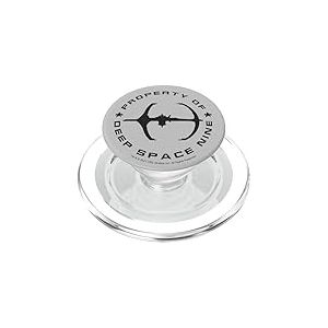 Star Trek: Deep Space Nine Property of DS9 Grey Badge PopSockets PopGrip pour MagSafe