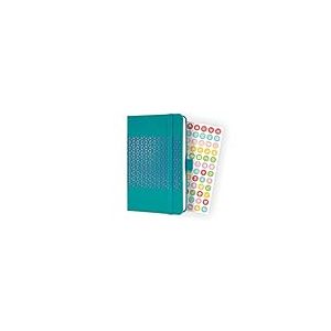 SIGEL J4214 Jolie Agenda semainier 2024, couverture rigide, 9,5 x 15 cm, 174 pages, turquoise