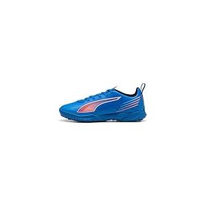 PUMA Mixte Enfant 6 Play TT Jr Chaussure de Football, Ultra Bleue, Blanche et Rouge, 32.5 EU