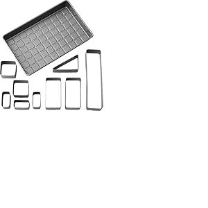 Wilton Countless Celebrations - Moule &agrave; G&acirc;teau R&eacute;glable Antiadh&eacute;sif pour Lettres & Chiffres, Parfait pour G&acirc;teaux d&rsquo;Anniversaire Personnalis&eacute;s - 38 x 23 x 5 cm.