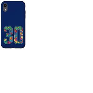 30e Anniversaire Trente Jeux vid&eacute;o de Joueur Coque pour iPhone XR