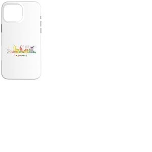 Memphean Skyline Paysage Urbain coloré Memphis Coque pour iPhone 16 Pro Max