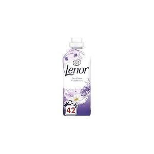 Lenor Adoucissant, Fleur Violette, 504 Lavages, 24H Protection Contre Les Odeurs, Efficace Même Après Un Lavage à Froid, Fraîcheur Longue Durée, Protection Active, Testé Dermatologiquement