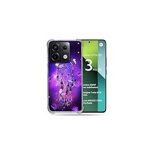 Coque Renforc&eacute;e pour Xiaomi Redmi Note 13 Pro 5G Zen Attrape Reve Papillon