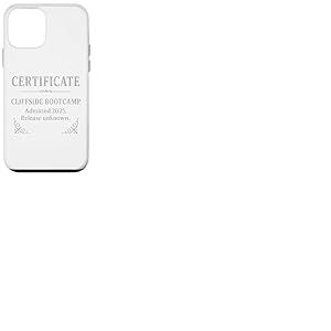Certificat Cliffside Bootcamp &mdash; &Eacute;dition Party & Vegas 2025 Coque pour iPhone 12 Mini