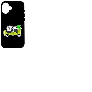 Panda Bambou Voiture Coque pour iPhone 16