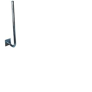 Support Mural Bras coudé Hauteur 75 cm déport 25cm diamètre 38mm pour antennes 4G LTE 5G, Parabole Satellite, râteau TNT