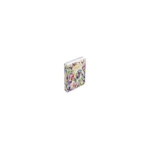 Pigna, Agenda scolaire 12 mois Nature Flowers, 320 pages, couverture cartonnée rembourrée, format 13,2 x 18,3 cm, agenda personnel, date libre, motif Iris, lot de 1