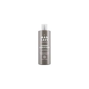 ManCave Après Shampoing Hommes Caféine 500 ml, Après Shampoing Favorise la Pousse, Conditionne et Renforce avec Ingrédients Naturels, Végétalien, Plastique Recyclé, Fabriqué en Angleterre