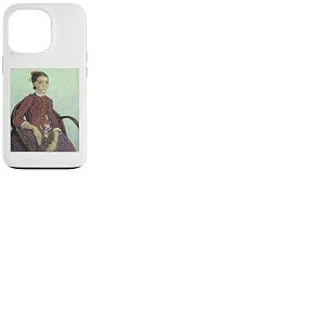 Tableau La Mousmé assis dans une chaise en canne de Vincent Van Gogh Coque pour iPhone 13 Pro