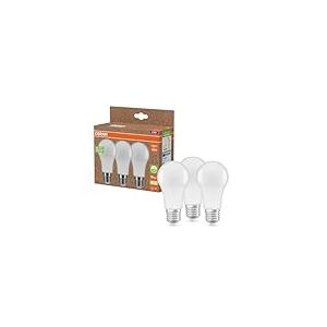 OSRAM Lampe LED Star A100 Recycling 14W 827, 2700K blanc chaud, E27, dépolie, 1521 lm, 40% plastique recyclé