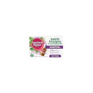 GAYELORD HAUSER &ndash; Shot digestion Plus fenugrec et menthe poivr&eacute;e &ndash; Favorise le confort digestif &ndash; 7 flacons x 30 ml