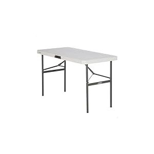 Lifetime Table Pliante rectangulaire Beige 122cm ref 4446