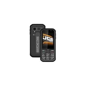 JCB Tradesman 3 &ndash; T&eacute;l&eacute;phone Robuste 4G avec WiFi, &eacute;tanche IP68, Whatsapp, Point d&rsquo;acc&egrave;s Hotspot, Double SIM, Bluetooth, Batterie 1800 mAh &ndash; Noir