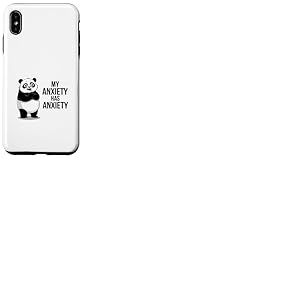 Panda My Anxiety s'amuse avec l'anxiété Coque pour iPhone XS Max