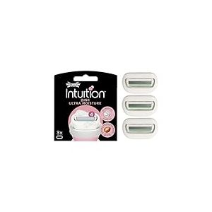 Wilkinson Sword Intuition Ultra Moisture - Lames de rasoir pour Femme - Pack de 3