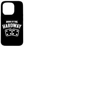 Casino Craps Player Doing It The Hardway Dice Four Coque pour iPhone 15 Pro