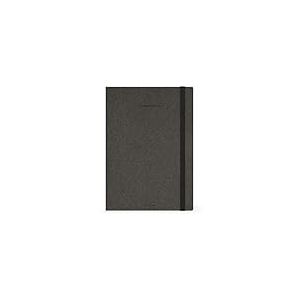 Legami - Agenda de l'enseignant Large, Deep Graphite, Agenda hebdomadaire, 13 mois, d'août 2025 à août 2026, planification pédagogique, registre classe, horaire, calendrier scolaire, 17 x 24 cm