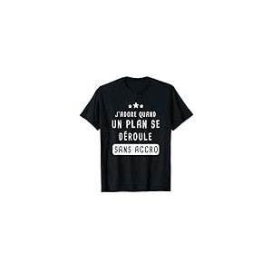 ImagineForYou T-Shirt Homme Action & Adventure Hannibal Smith Agence Tous Risques Noir S Manche Courte Coupe Classique Col Rond Imprimée Lettre Coton 100% Coton Imported Longueur Standard
