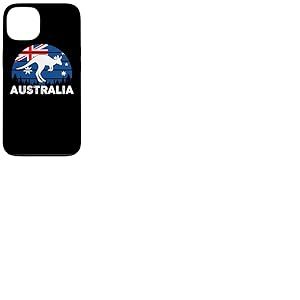 Drapeau Patriotique Australien Kangourou Australien Coque pour iPhone 13