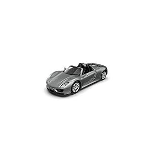 Tachan ! Toys OUVRE LA Magie Porsche 918 Spyder Grey - Échelle 1:32 - avec rétrofriction - +3 Ans (CPA Toy Group 773T00959)