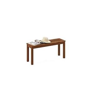 Furinno Tioman Hardwood Banc sans Dossier Promo, Huile de Teck, Naturel, One Size