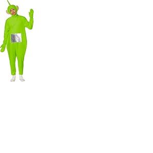 InSpirit Designs Costume des T&eacute;l&eacute;tubbies pour adulte, sous licence officielle, d&eacute;guisement de groupe, taille S &agrave; L, Dipsy (M)
