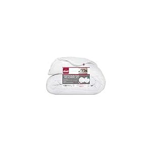 Abeil Couette Double Face Anti-acarien et Fraicheur 240 x 260 cm, fabriquée en France, Blanc