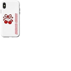 Cerises au marasquin drôles Cerises Mamacita Coque pour iPhone X/XS