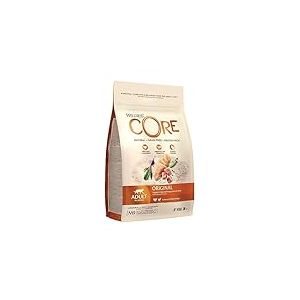 Wellness CORE Original 300g, Poulet/Dinde &ndash; Croquettes pour Chats Adultes, sans C&eacute;r&eacute;ales, Naturelles, Hypoallerg&eacute;nique, Riche en prot&eacute;ines, &Agrave; Haute Teneur en Viande, Soutient l&rsquo;&Eacute;nergie Optimale