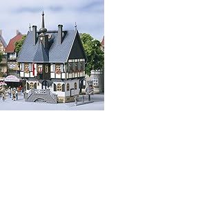 Auhagen - 12350 - Mod&eacute;lisme Ferroviaire - B&acirc;timent - H&ocirc;tel De Ville Historique