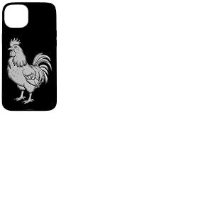 Poulet Gris, Robinet, Coq Coque pour iPhone 15 Plus
