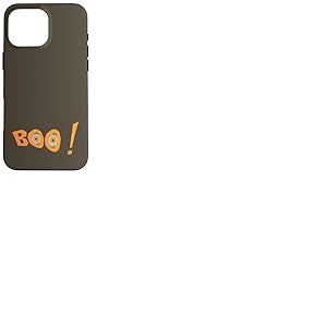 Halloween Boo Humour Cadeau Peur Fantôme Déguisement Coque pour iPhone 16 Pro Max