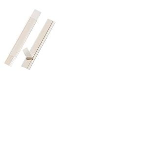 DURABLE - Porte &eacute;tiquette - Porte &eacute;tiquette adh&eacute;sif - Porte &eacute;tiquette SCANFIX - 200 x 30 mm - Transparent - Sachet de 5 pi&egrave;ces - 804519