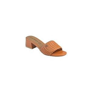 CHATTAWAK Femme 18HJULIACAMEL40 Sandale à Talon, Camel, 40 EU