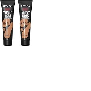 Revlon ColorStay Full Cover - Fond de Teint Couvrant Imperfections - Maquillage Teint - Couvrance optimale et fini mat - Résite à Toutes Épreuves - Effet Seconde Peau - 30ml - N330 Natural Tan
