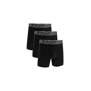 Under Armour Men's Performance Cotton 6" 3 Pack Solid Boxer Briefs