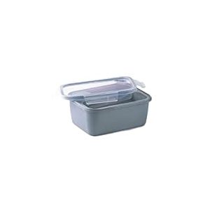 Snips, Boîte à Lunch Rectangulaire, 4 fermetures de sécurité, Boîte de Conservation Alimentaire 1,50 LT, Boite Rangement Frigo 21 x 17 x 9, Made in Italy, 0% BPA e phthalate free