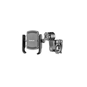 Interphone Kit Support téléphone Moto Crab + Bras QUIKLOX avec Fixation Ronde sur Le Guidon – Support Smartphone pour Smartphone de 3,5" à 7,5" – Support téléphone pour Moto Universel