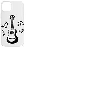 Dessin d'ukulélé Ukulelist Guitalele Coque pour iPhone 14 Plus