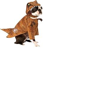 Rubies Costume Officiel Jurassic World : Fallen Kingdom Tyrannosaure Rex T-Rex pour Chien Dinosaure Taille XL Halloween