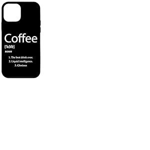 D&eacute;finition du caf&eacute; Caf&eacute;ine Espresso Boissons Baristas Caf&eacute;s Coque pour iPhone 12 Mini