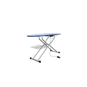 Lelit Carla, Table à Repasser avec Surface chauffante, Fonction d’Aspiration et de soufflerie et Commande à pédale