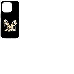 Imprim&eacute; l&eacute;opard Talons Hauts Graphique Coque pour iPhone 15 Pro