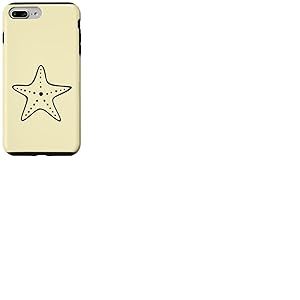 Étoile de mer océan Plage Mignonne étoile de mer – Jaune Coque pour iPhone 7 Plus/8 Plus