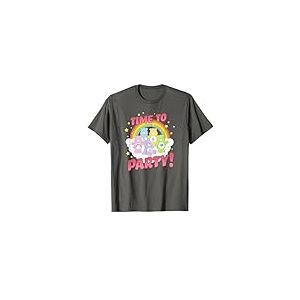 Care Bears Birthday Let's Party Vintage Rainbow Holiday Logo T-Shirt
